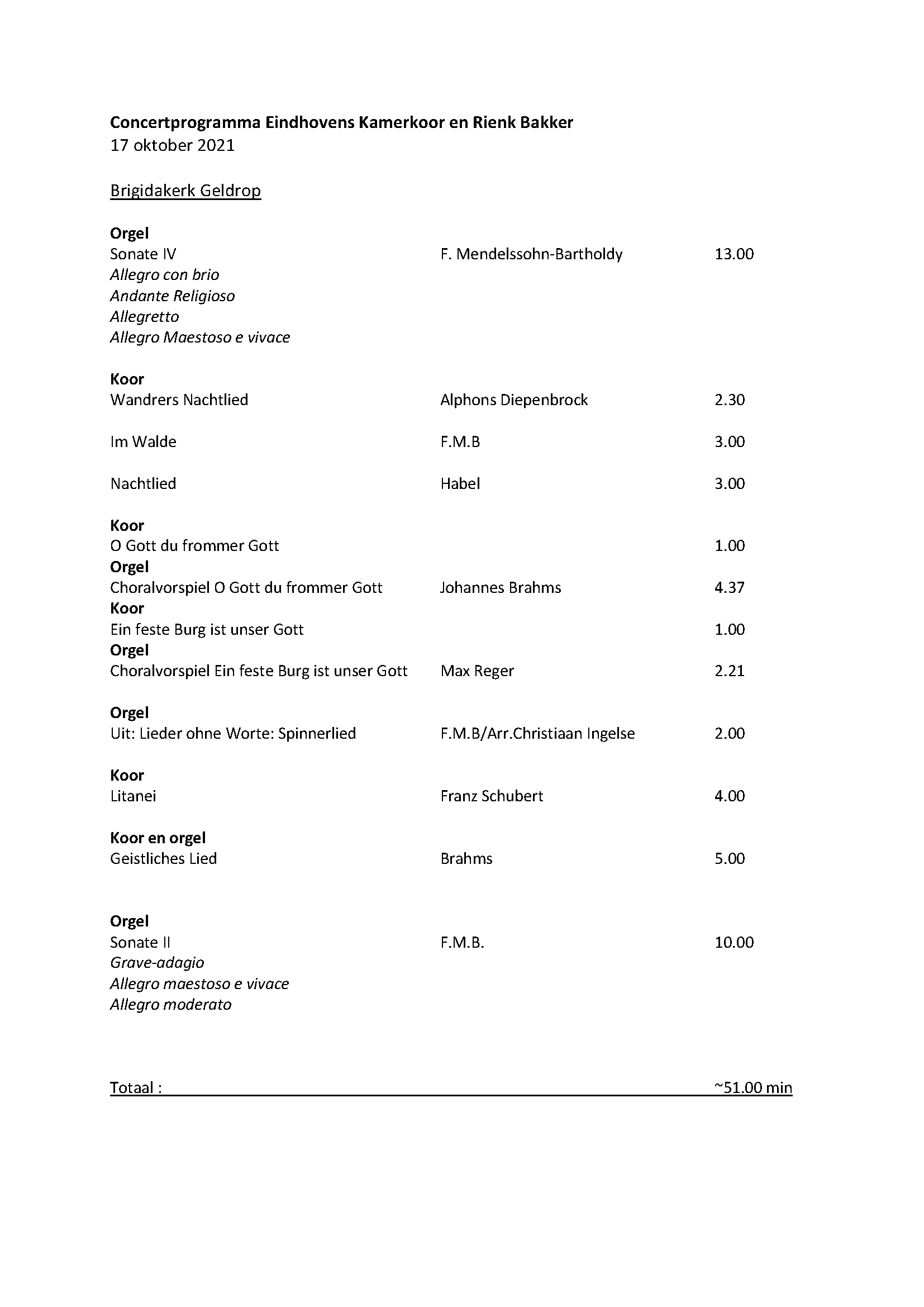 Programma "Najaarsconcert" kan even niet getoond worden.